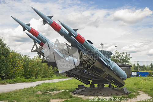 Image of Soviet anti-aircraft missile complex &#34;Neva&#34; S-125M