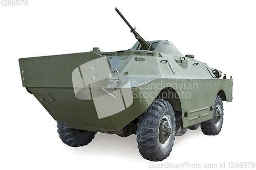 Image of Soviet armored reconnaissance and patrol vehicle BRDM-2