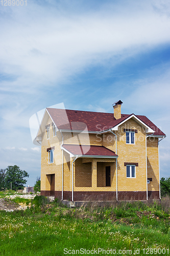 Image of New house of yellow brick