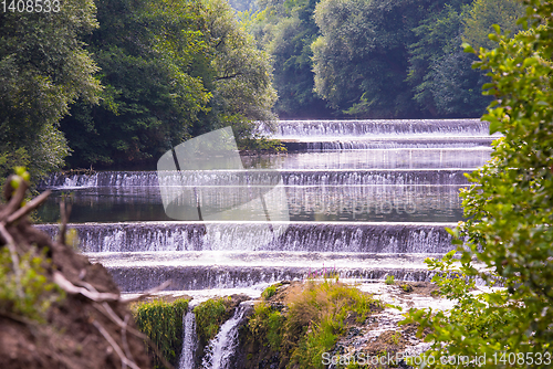 Image of beautiful waterfall