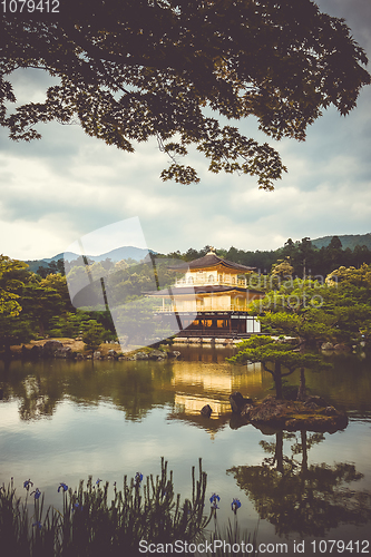 Image of Kinkaku-ji golden temple, Kyoto, Japan