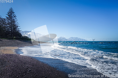 Image of Kaikoura beach, New Zealand