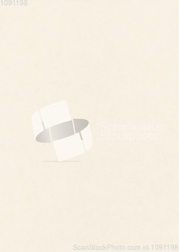 Image of Blank cream colored paper texture mockup