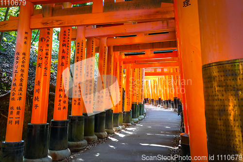 Image of Fushimi Inari Taisha torii, Kyoto, Japan