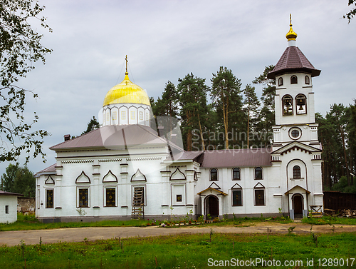Image of Church Of Alexander Nevsky. Pudozh. Karelia. Russia