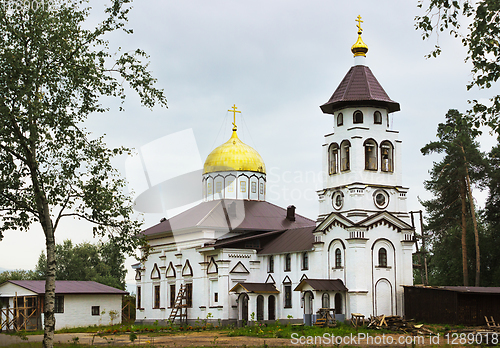 Image of The Church Of Alexander Nevsky. Pudozh. Karelia. Russia