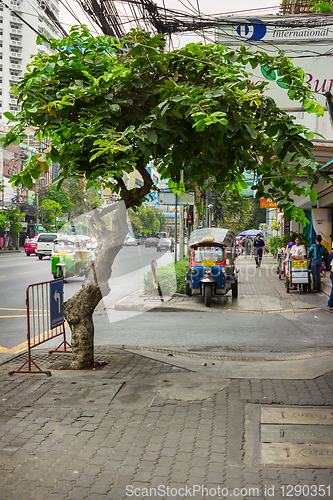 Image of Ordinary street on the outskirts of Bangkok