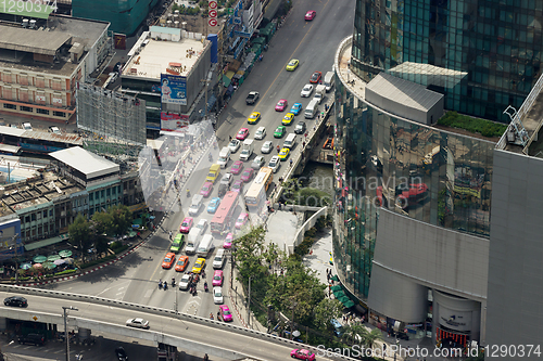 Image of Thailand Street, view from a great height