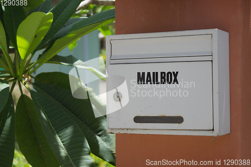 Image of Mail box on a pole, Thailand