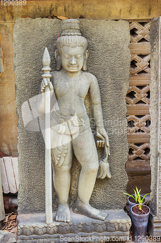 Image of Mythological character from a stone is sold. Bangkok