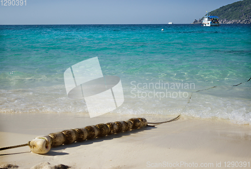 Image of Deserted shore of Andaman sea