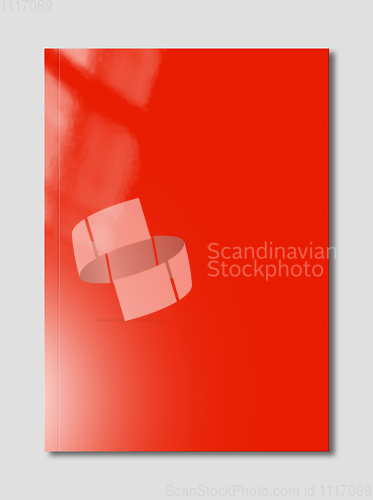 Image of Red Booklet cover template