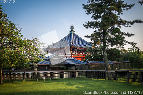 Image of kofuku-ji buddhist temple, Nara, Japan