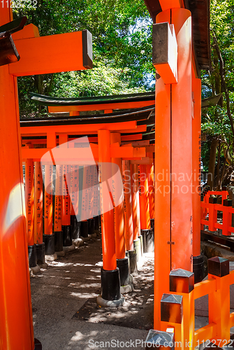 Image of Fushimi Inari Taisha torii, Kyoto, Japan