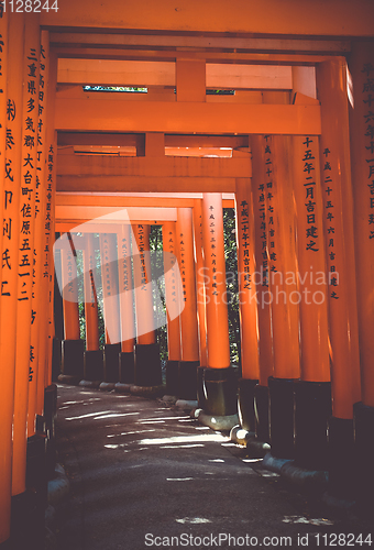 Image of Fushimi Inari Taisha torii, Kyoto, Japan