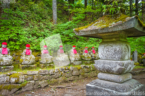 Image of Narabi Jizo statues, Nikko, Japan