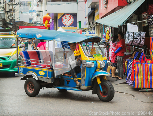 Image of Traditional taxi in Thailand