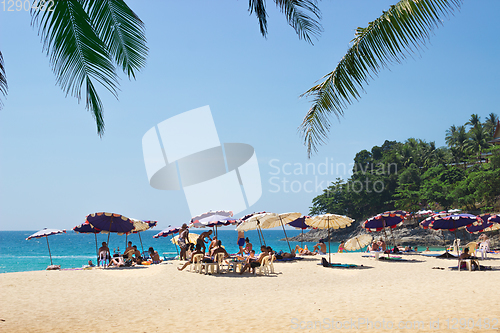 Image of Relax on beaches of Phuket. Thailand