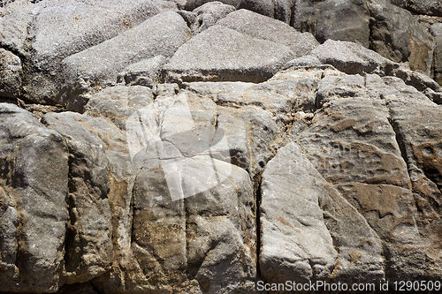 Image of Severe granite rocks on the sea coast