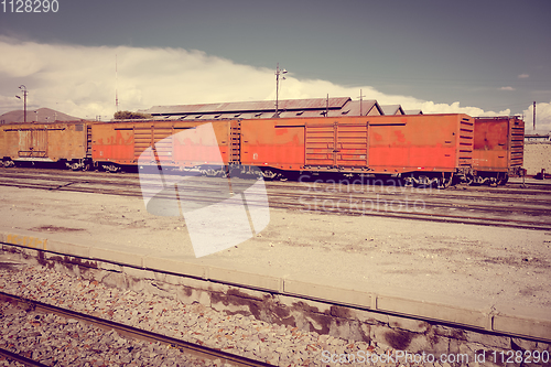 Image of Train station in Uyuni, Bolivia