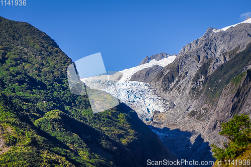 Image of Franz Josef glacier, New Zealand