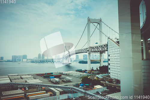 Image of Rainbow bridge, Tokyo, Japan