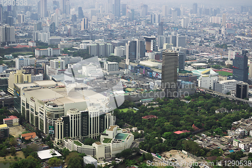 Image of View  with skyscraper. Bangkok. Thailand