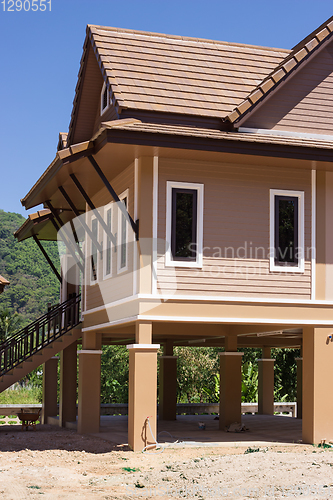 Image of Holiday houses  in Thailand, fragment