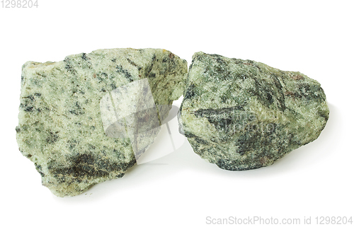 Image of Two piece apatite ore, raw material for production fertilizers 