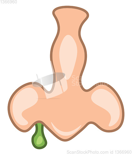 Image of Mucus vector or color illustration
