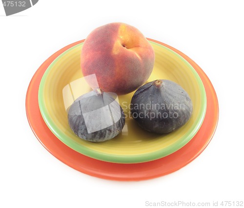 Image of peach and figs