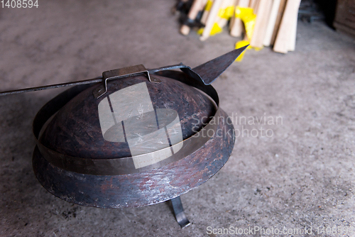 Image of A blacksmith shop