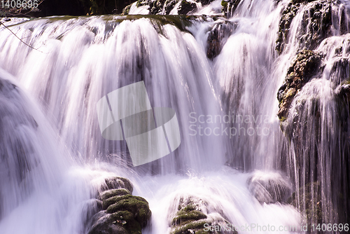 Image of beautiful waterfall