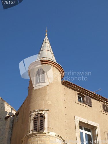 Image of Ancient house tower 