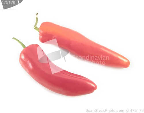 Image of red hot peppers