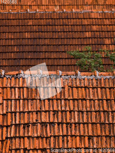 Image of Old roof tiles