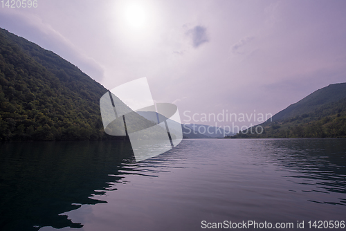 Image of Evening on the lake