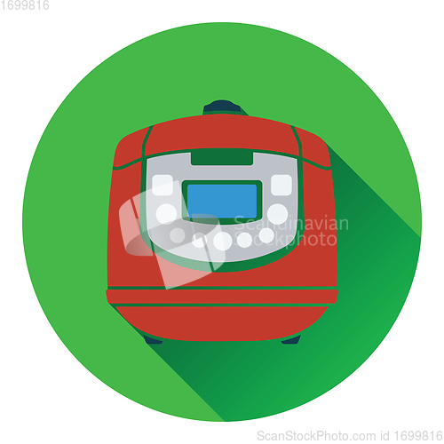 Image of Kitchen multicooker machine icon