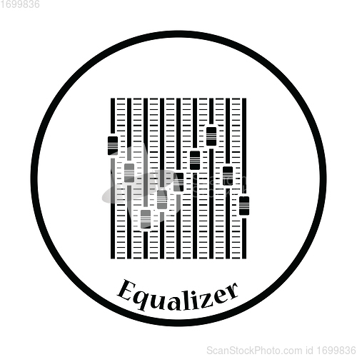 Image of Music equalizer icon