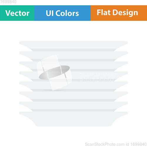 Image of Plate stack icon