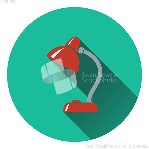 Image of Flat design icon of Lamp  in ui colors