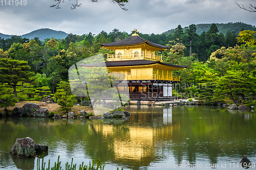 Image of Kinkaku-ji golden temple, Kyoto, Japan