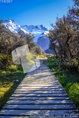 Image of Hooker Valley Track, Aoraki Mount Cook, New Zealand