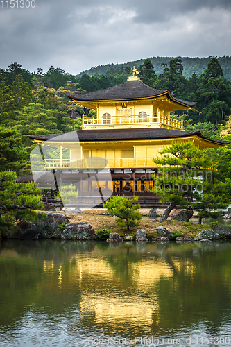 Image of Kinkaku-ji golden temple, Kyoto, Japan