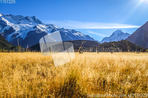 Image of Aoraki Mount Cook, New Zealand