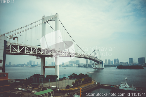 Image of Rainbow bridge, Tokyo, Japan