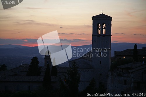 Image of Sunset Assisi