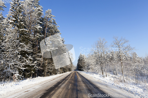 Image of Road in winter