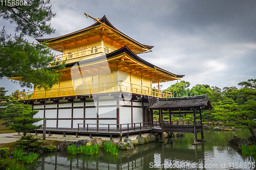 Image of Kinkaku-ji golden temple, Kyoto, Japan