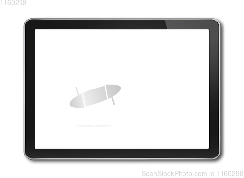 Image of Digital tablet pc, smartphone template isolated on white